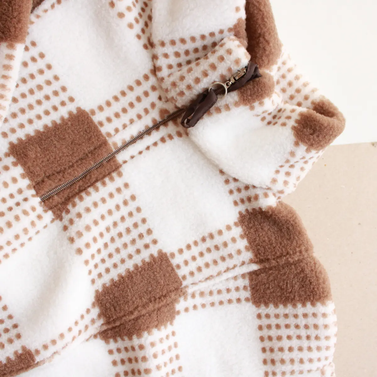 Checkered toddler coat - Image 3