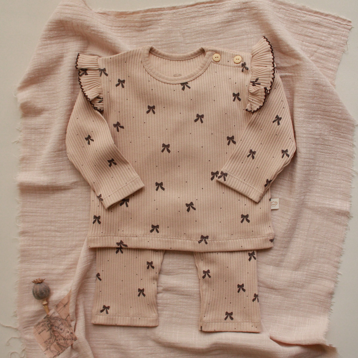 Bowty patterned 2-Piece set