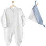 OCEAN IS MY HAPPY PLACE jumpsuit & bib