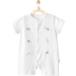 Little king baby boy romper