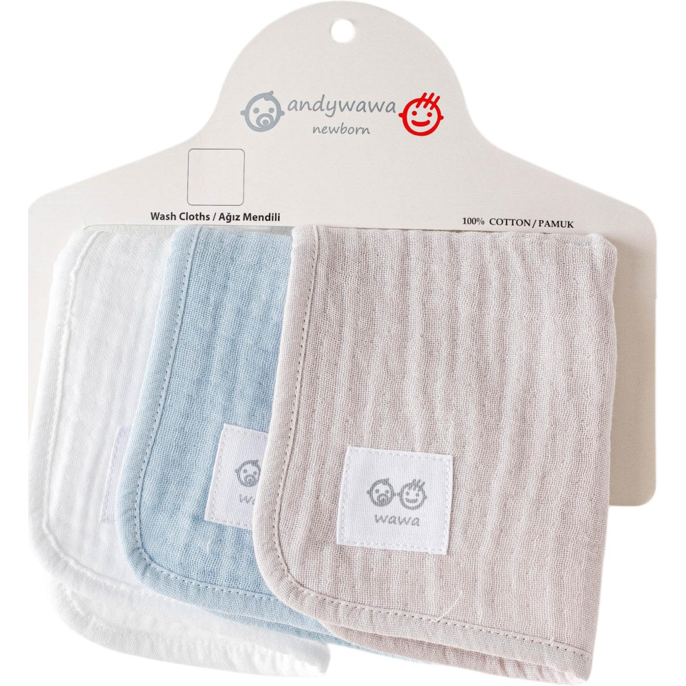 Baby muslin washcloths  20X20CM
