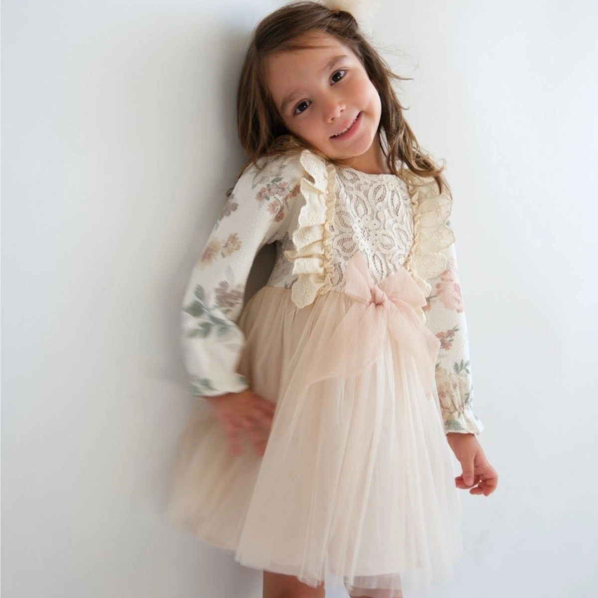 Aurora Shimmer Girl Tulle Dress - Image 6