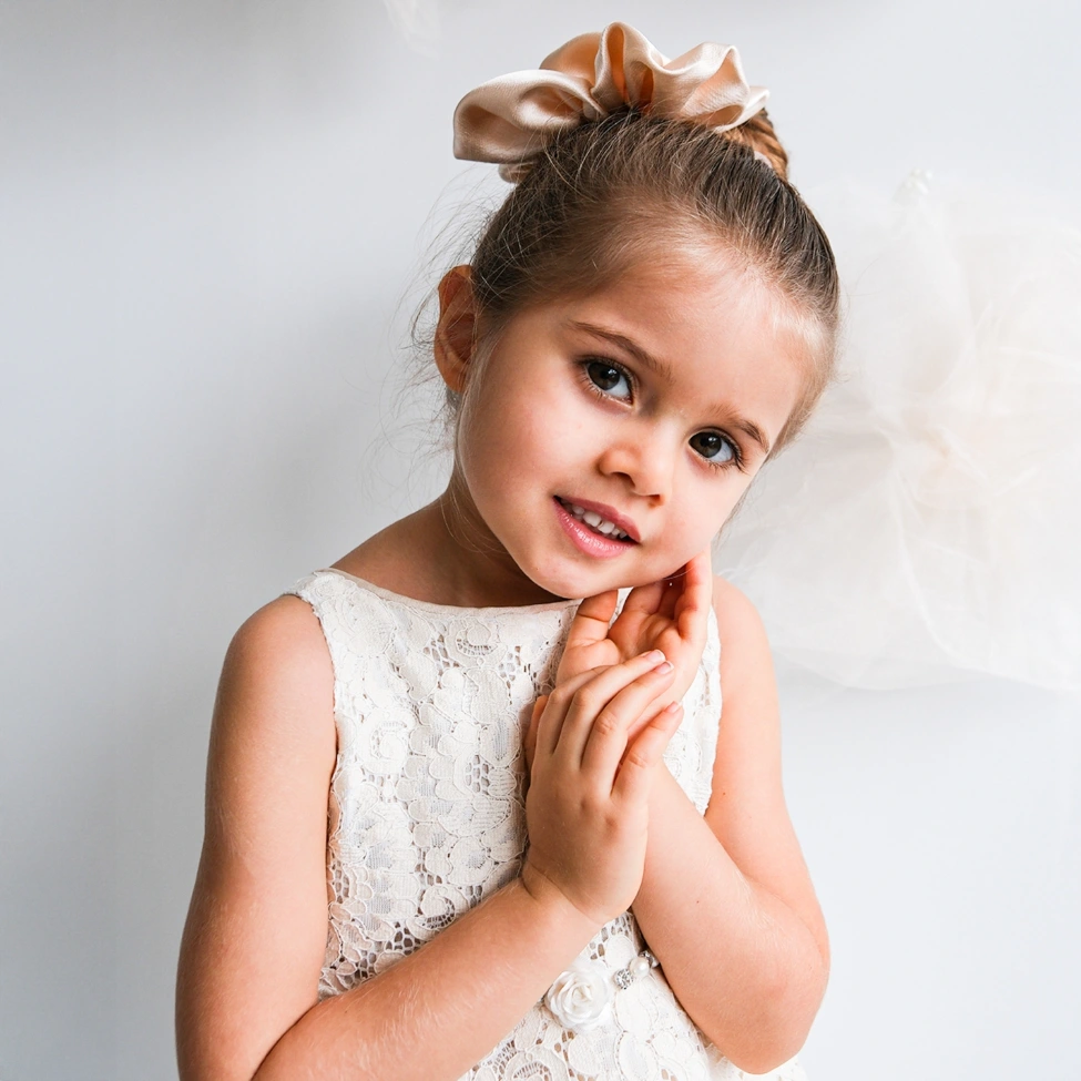 The Grace Floral Lace Occasion Girl Dress