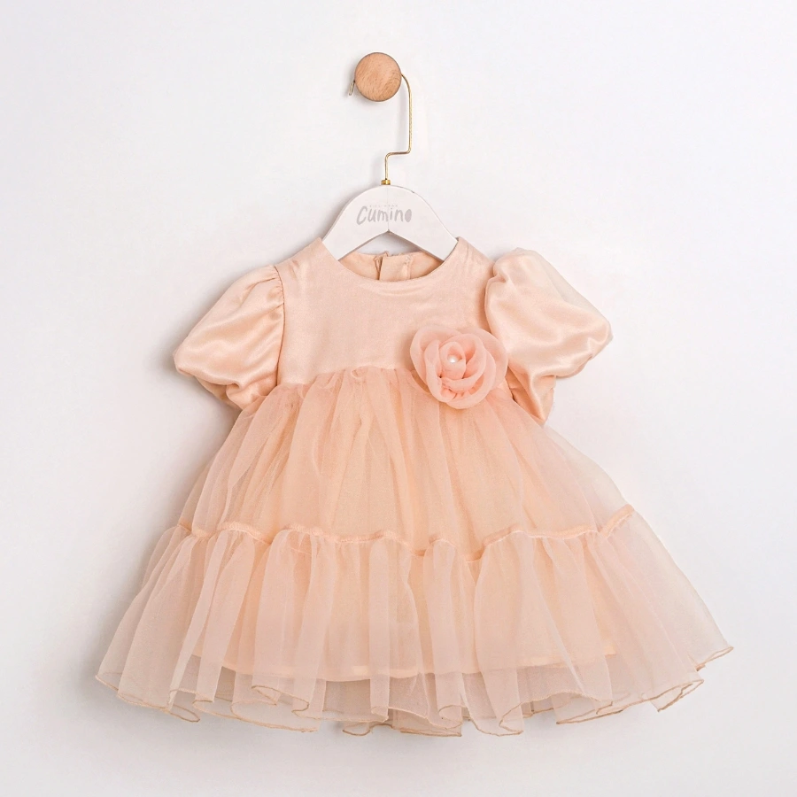 Blush Petal Baby Girl Dress