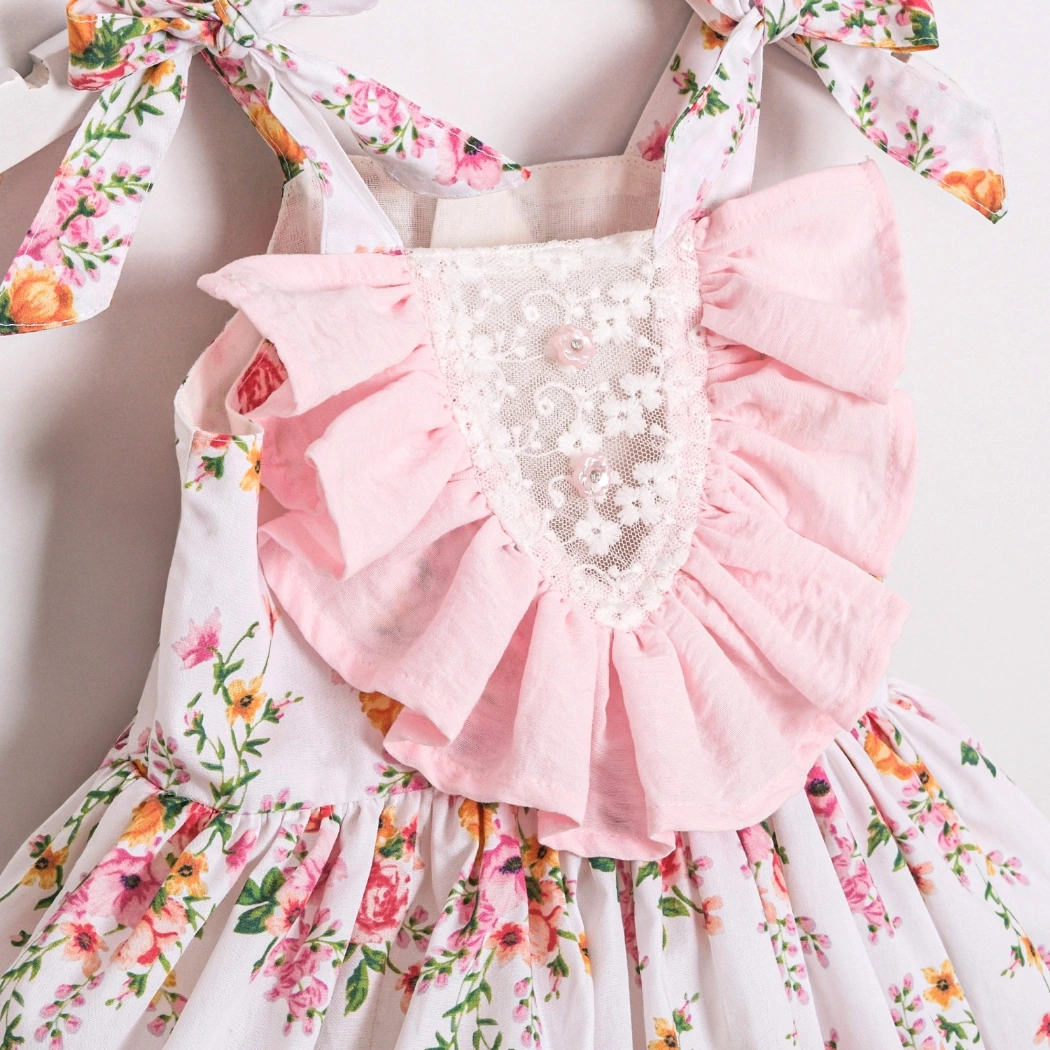 Rosebud Ruffle Dress - Image 4