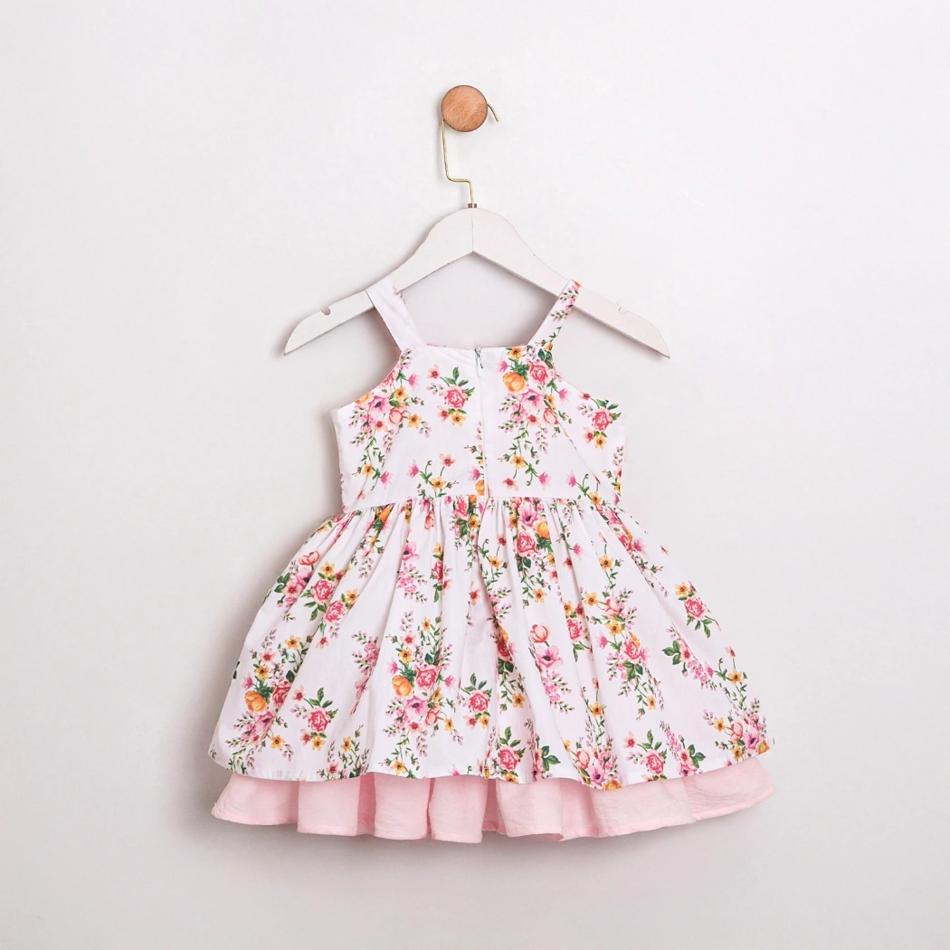 Rosebud Ruffle Dress - Image 3