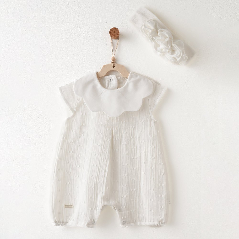 Baby Chic Romper & Headband Set
