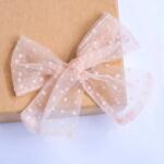 Pointelle Bow Headpiece