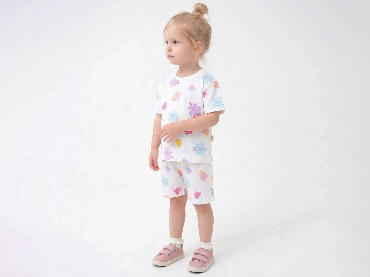 Flower Girls Pajamas Set