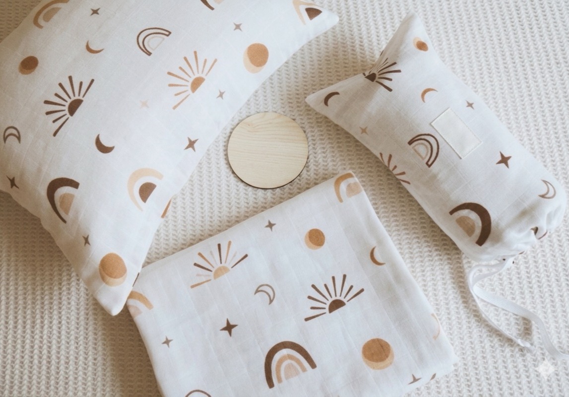 120×120 cm Boho Sky Muslin Set