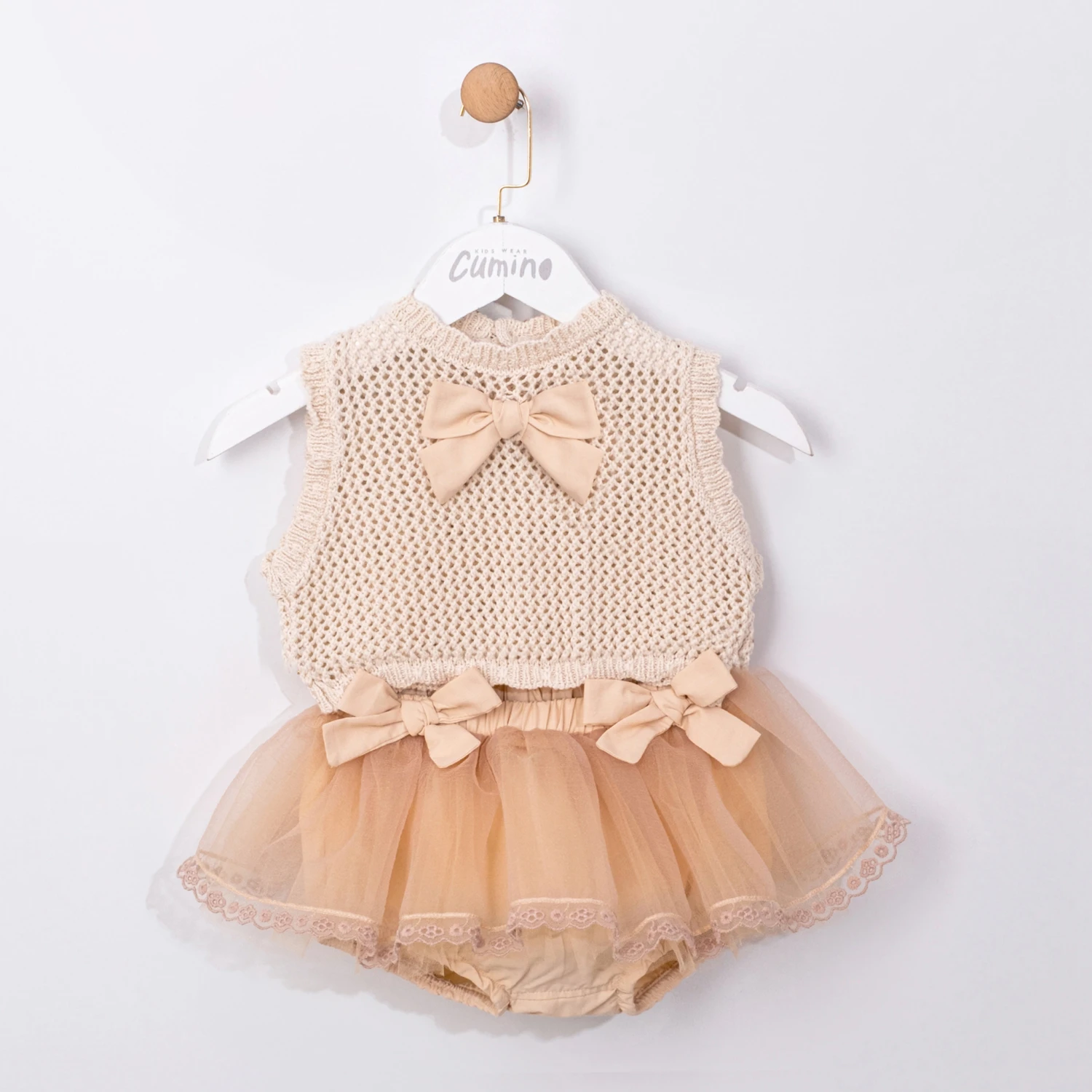 The Chloe Knit & Tulle Summer Set