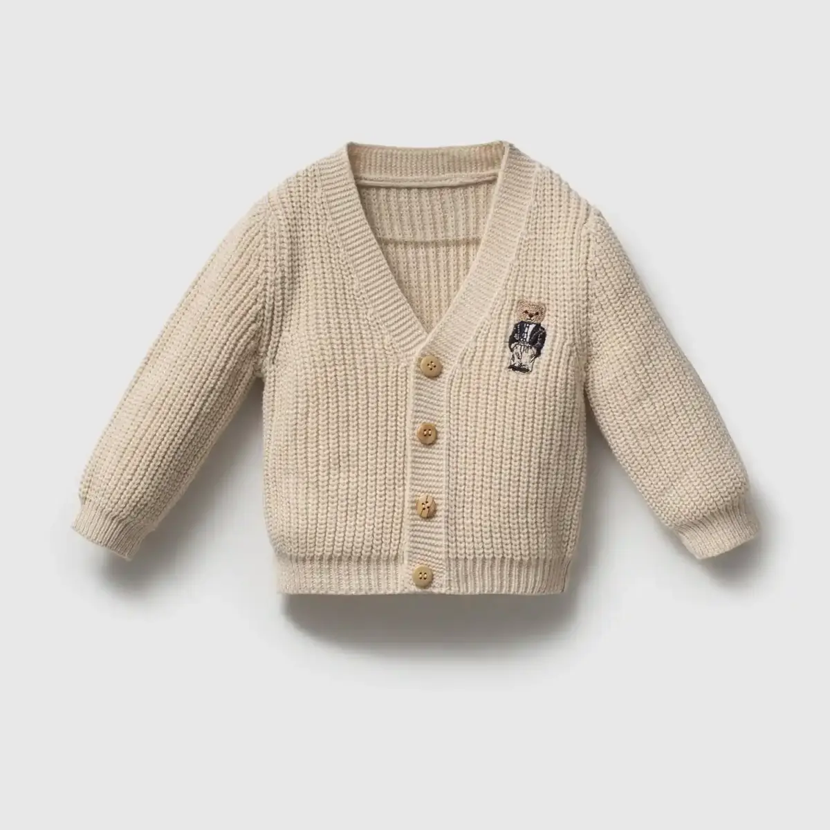 Signature Bear Cardigan