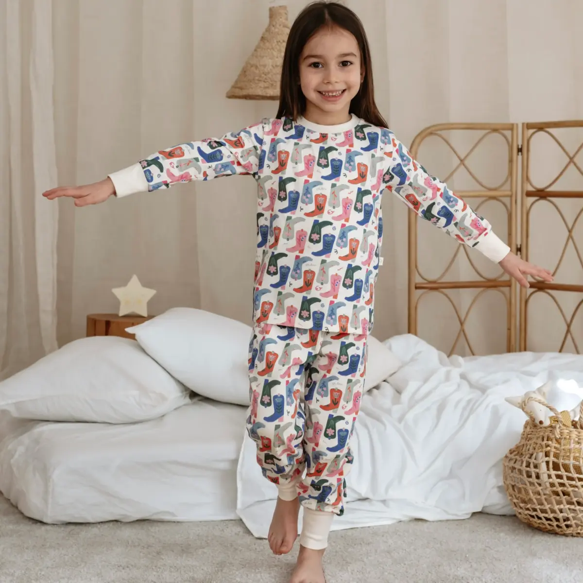 Cowgirl Dreams Girl Pajamas