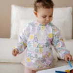 Activity Bib Fruits Pattern