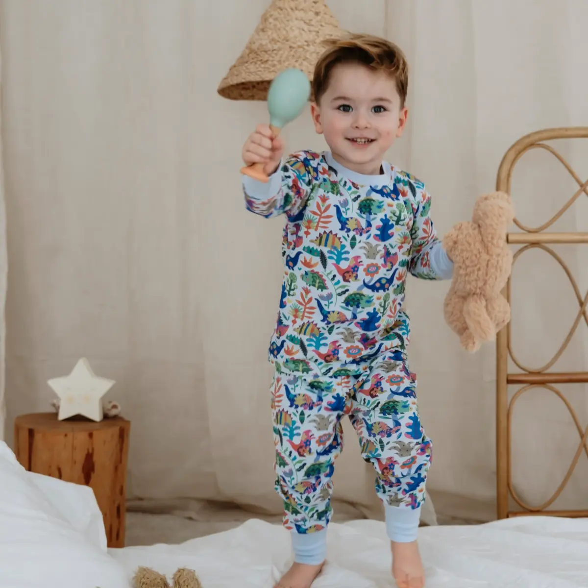 Jurassic Joy Boy Pajamas