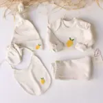 Lemon Embroidered Newborn Set