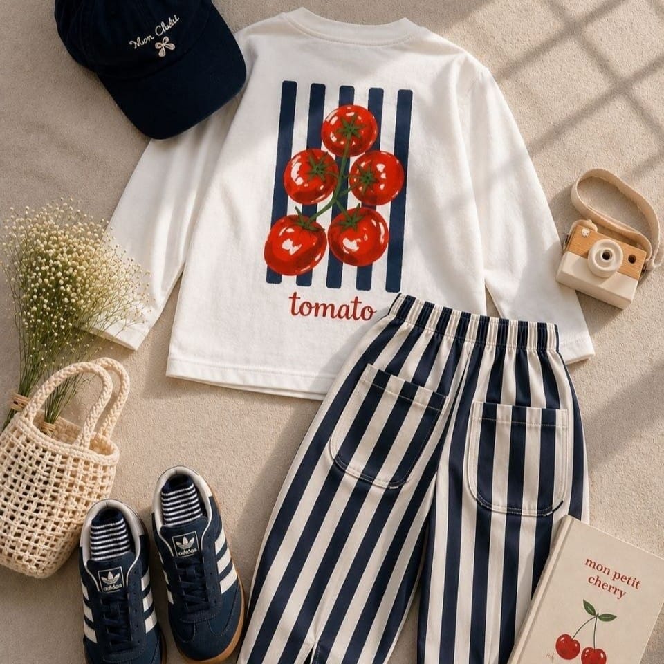 Tomato Stripe Duo