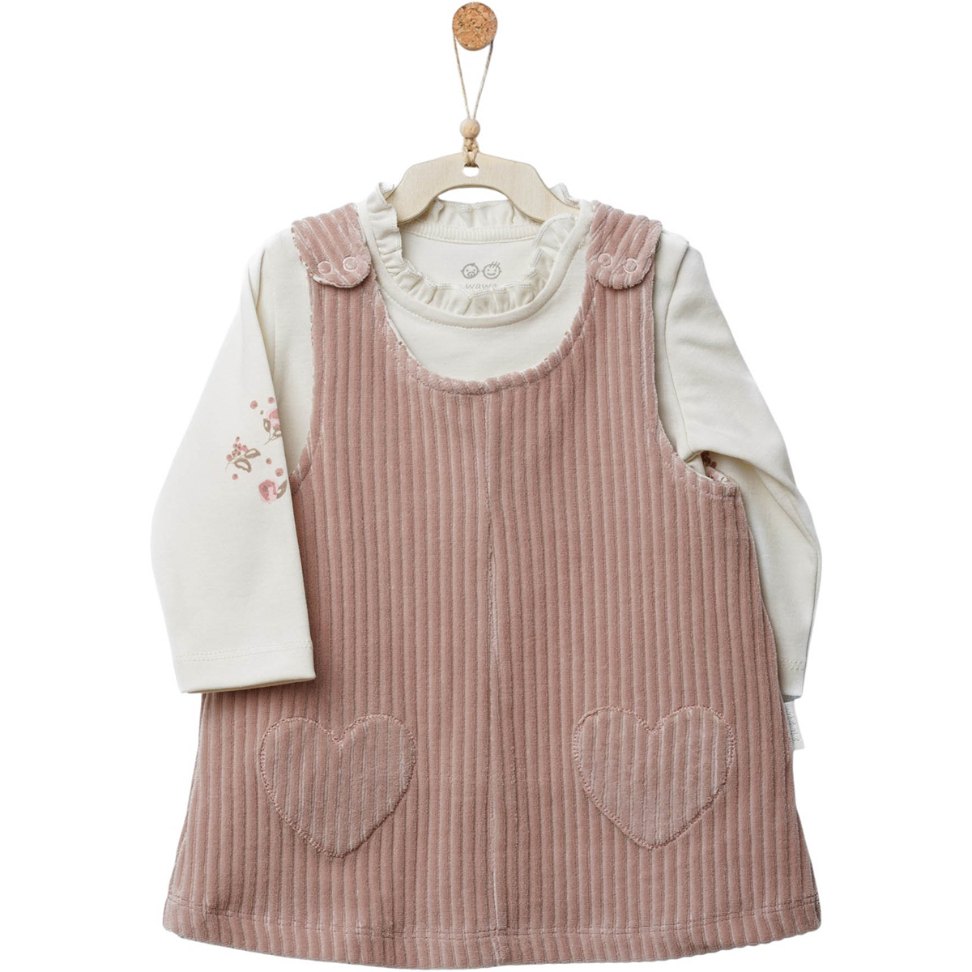 Heart Pocket Pinafore